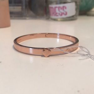 Kate spade rose gold bracelet